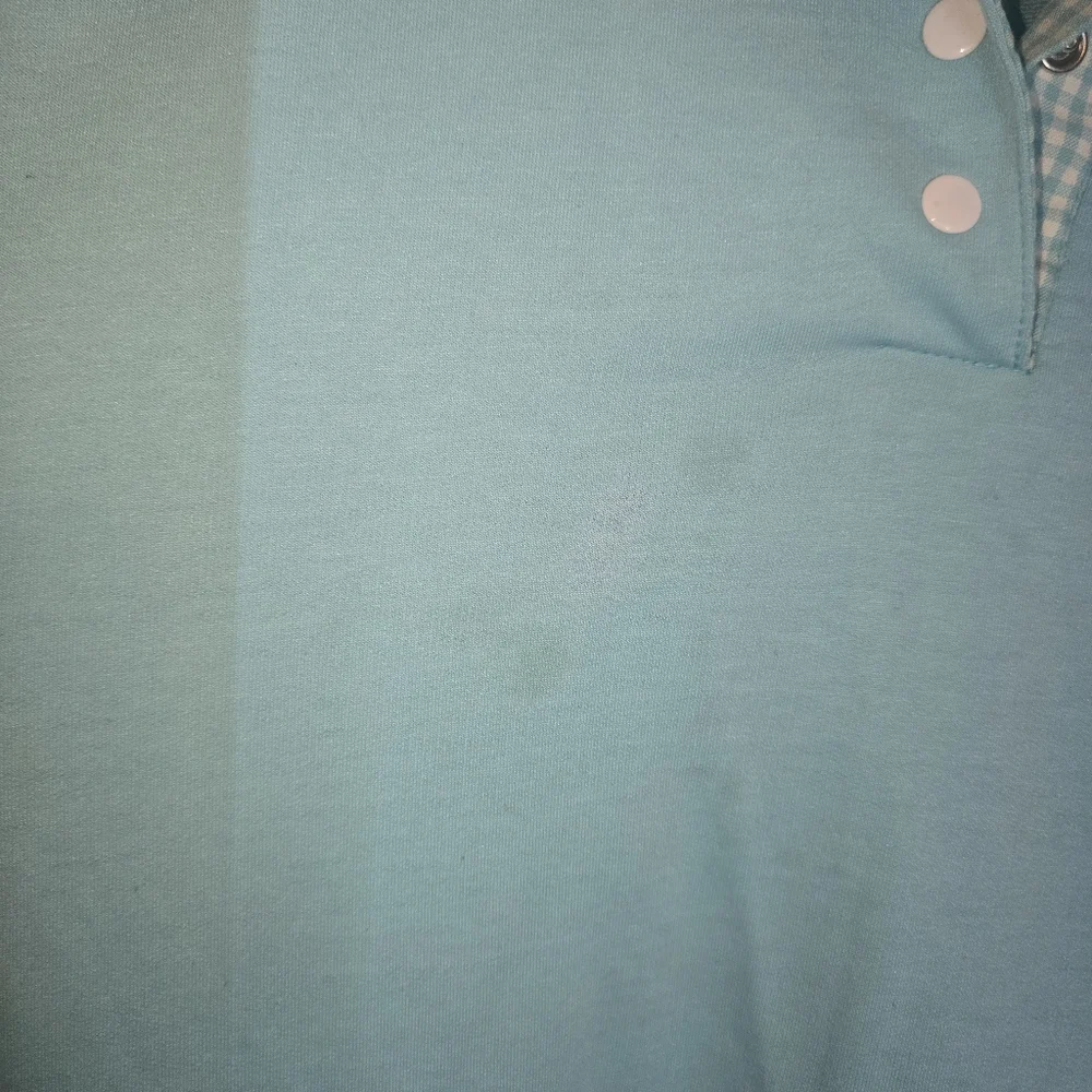 Vintage Catalina Woman's Blue Polo Blouse Shirt Size Large - Picture 10 of 11